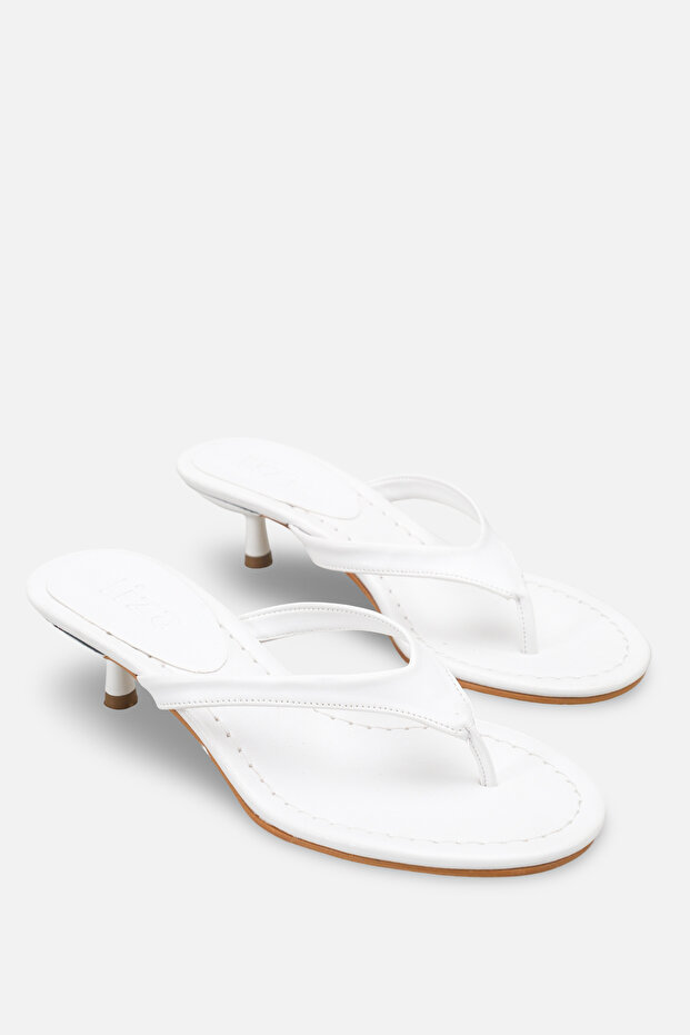 Emy Women's Short Heeled Flip-Flops A012- K680