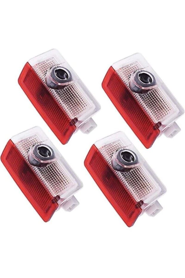4-Piece Car Light Projector for Mercedes Benz, Car Door Light, Car Door Projector for ABCEMG Series W166 W176 W205 W212