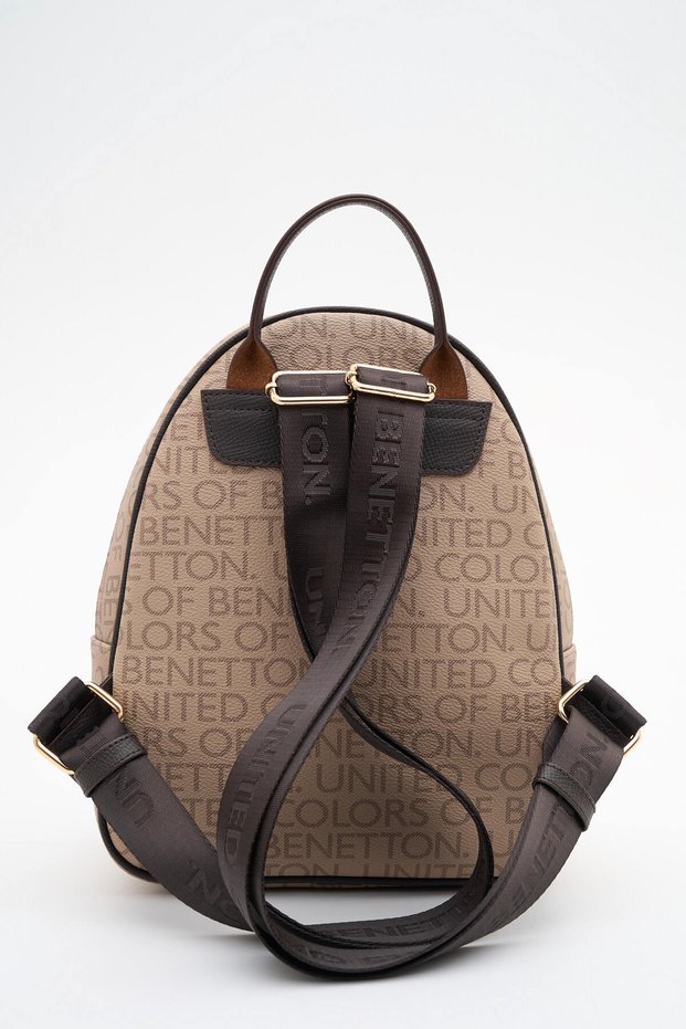 Benetton Women's Backpack Mink-Brown Bnt1917