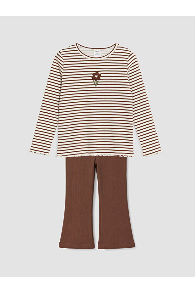 I Zero Roba Collar Embroidered Girls' Set from Freezen Store