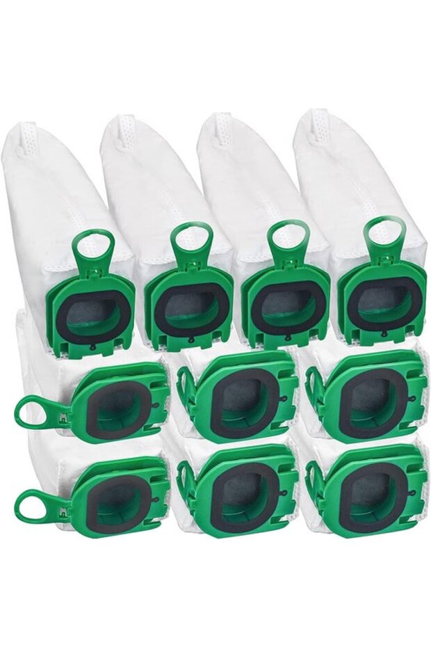 10 vacuum cleaner bags for Vorwerk vacuum cleaners, replacement dust bags for Kobold VB100 vacuum cleaners.