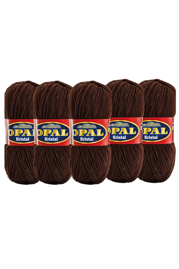 Kristal Fiber Yarn 5-Pack 100 Gr 450 Mt – Bath Fiber, Scrubbing Cloth and Dowry Knitting Yarn
