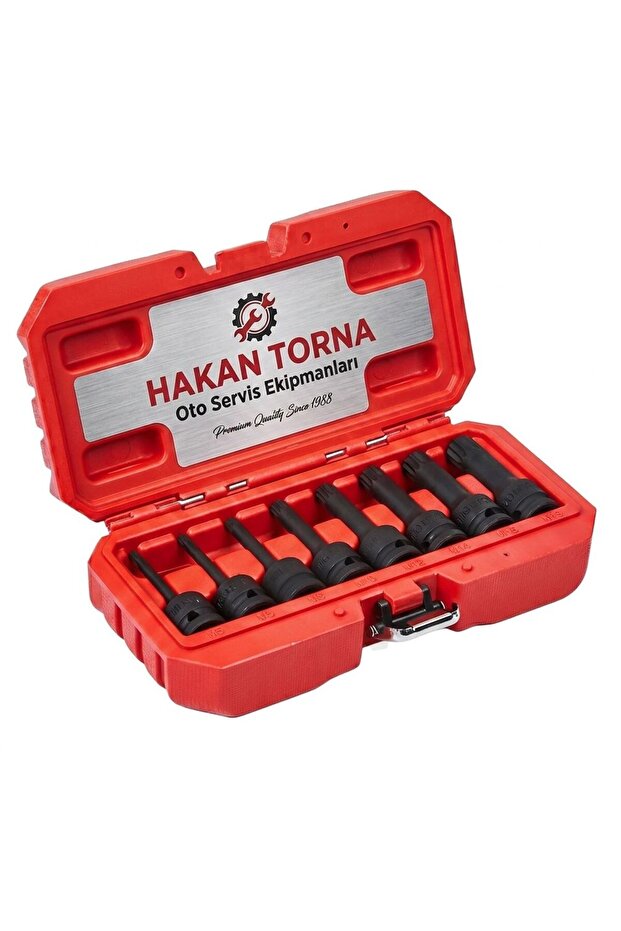 -Arm- 1/2 Impact Spline Xzn Bit Socket Set 8 Pieces