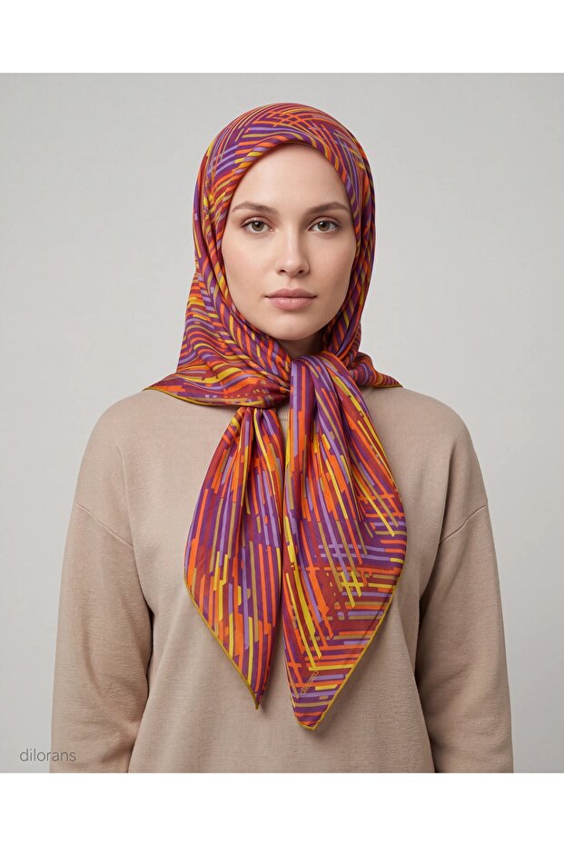 Linear Mirage soft eşarp