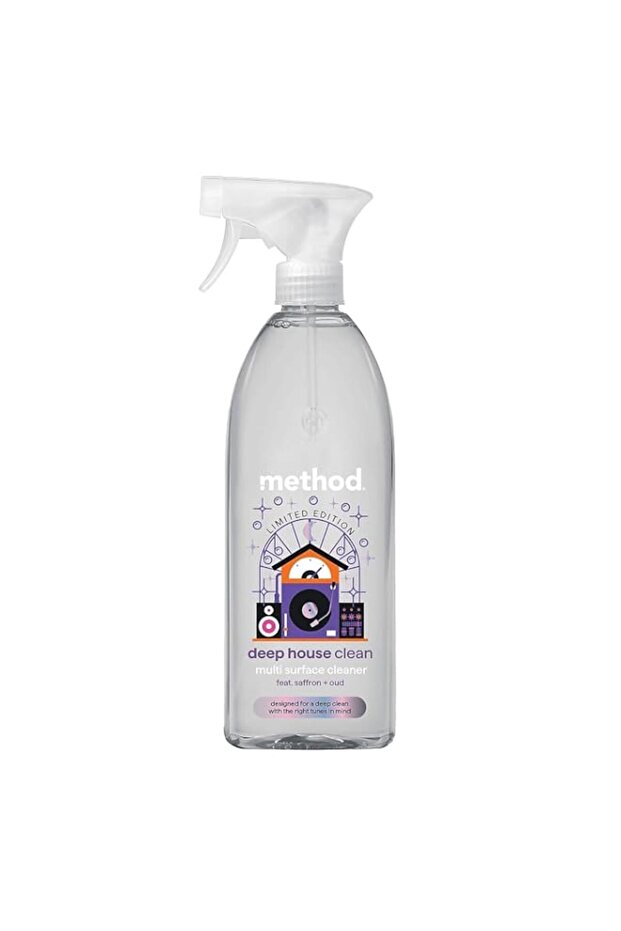 Method All Purpose Cleaner, Limited Edition Concentrated Surface Cleaner Deep House 828 ml