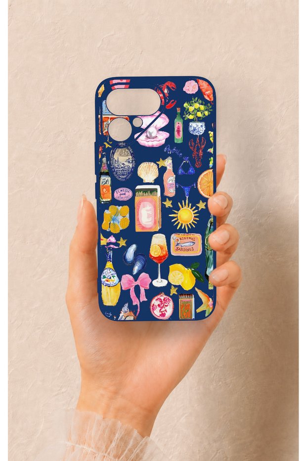Tecno Pova Curve 2 Compatible Summer Patterned Silicone Case