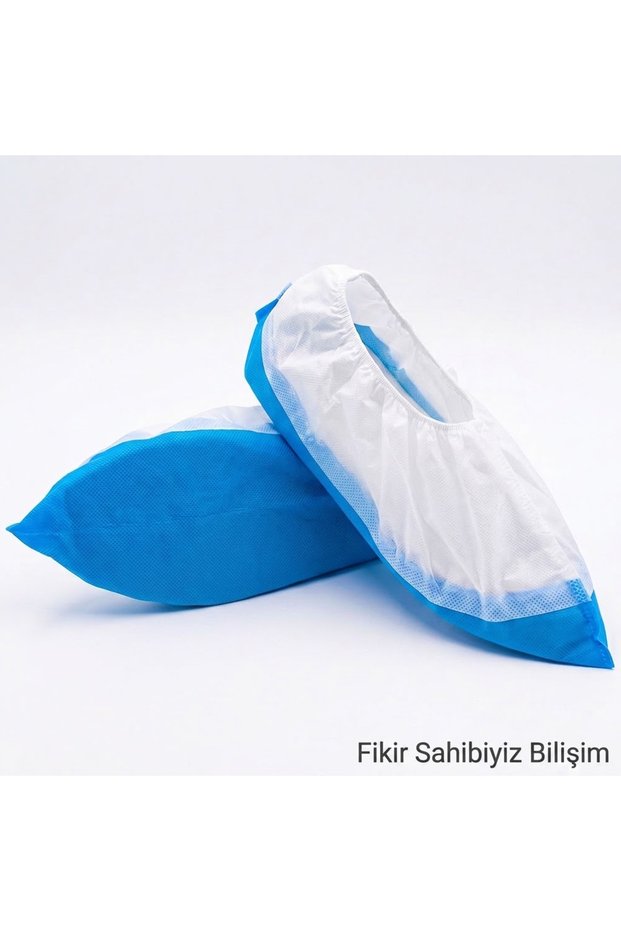 500 Pieces of Cpe Non-Slip Sole Special Sole Interlining Cloth Shoe Covers (Pack of 500)