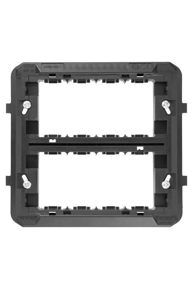 Gewiss System GW24240 support, 8 modules, for socket / switch frame