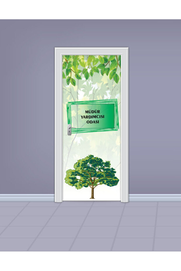 Administrative Room Door Dressing
