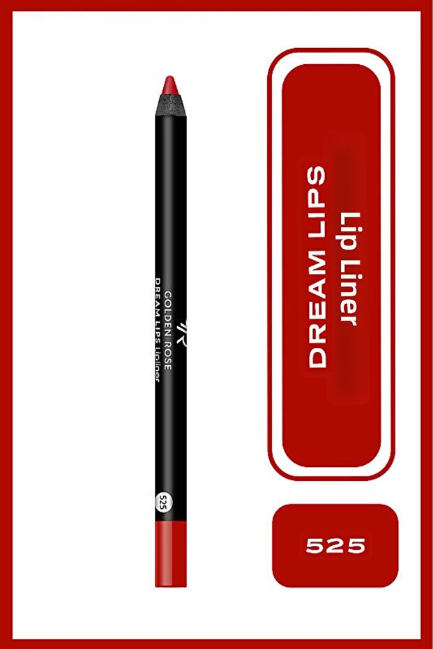 Dream Lips Lipliner - 525 Red Current - Lip Pencil