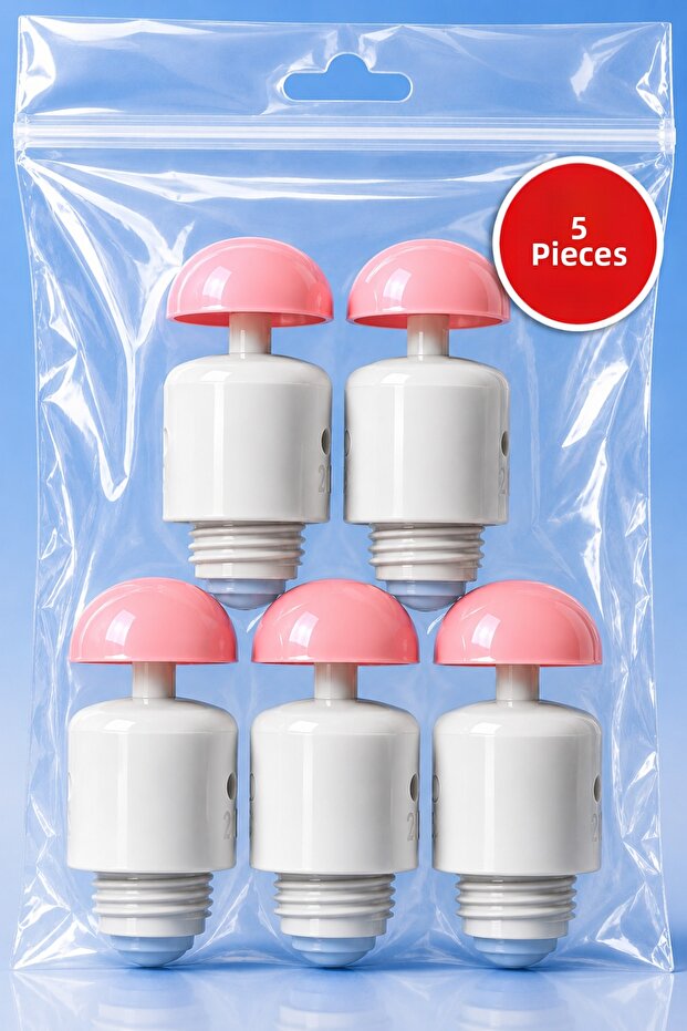 Depolu Soap Dispenser Faucet Heads - Push-Button Faucet 5-Pack