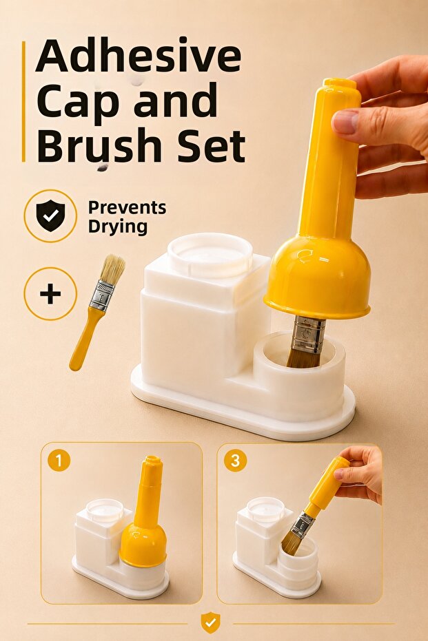 Adhesive Container Brush Set - 1