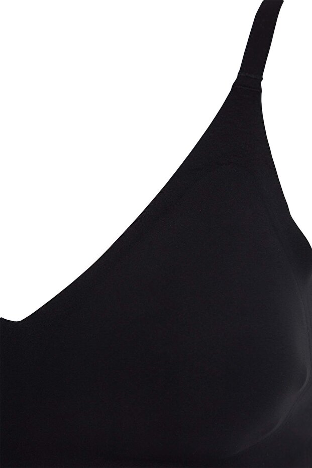 Siyah Micro Kaplı Bralette Sütyen THMSS26SU00018 - 5
