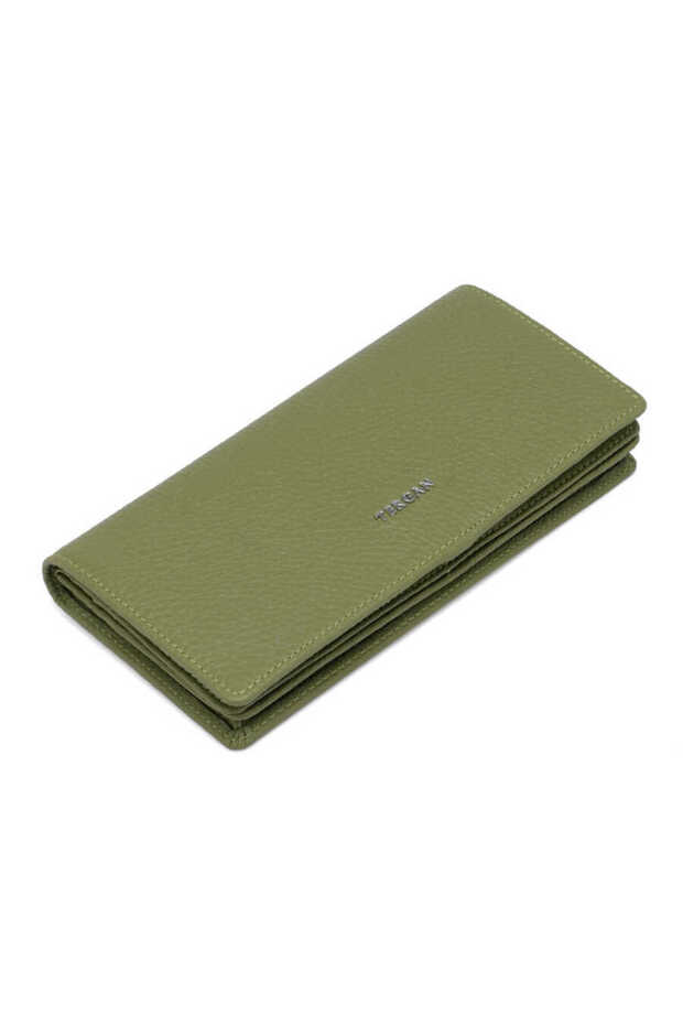 Green Genuine Leather Women's Wallet - S1Cb00005685-G8Z