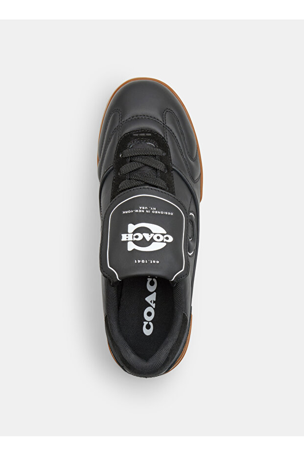 Siyah Kadın Deri Sneaker CCI42BLK - 4