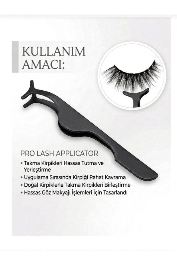 False Eyelash Tweezers, Eyelash Holder, Magnetic Eyelash Holder Application Tool