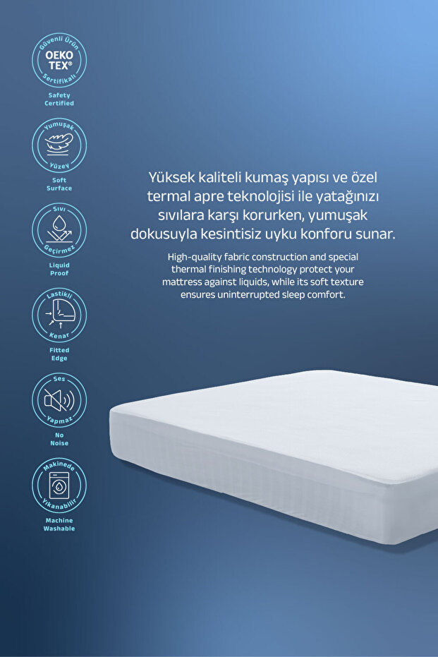 Liquid Proof Single Fitted Mattresses - 5