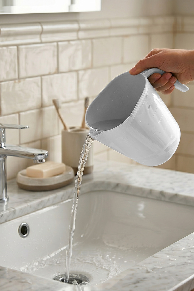 1200 ml Watering Can, Toilet Watering Can, Bathroom Water Bucket, Flower Watering Container