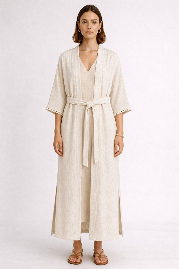Botanical Totem Kimono