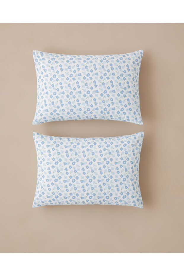 Rossa Easy-Iron 2-Piece Pillowcase 50X70 cm Blue