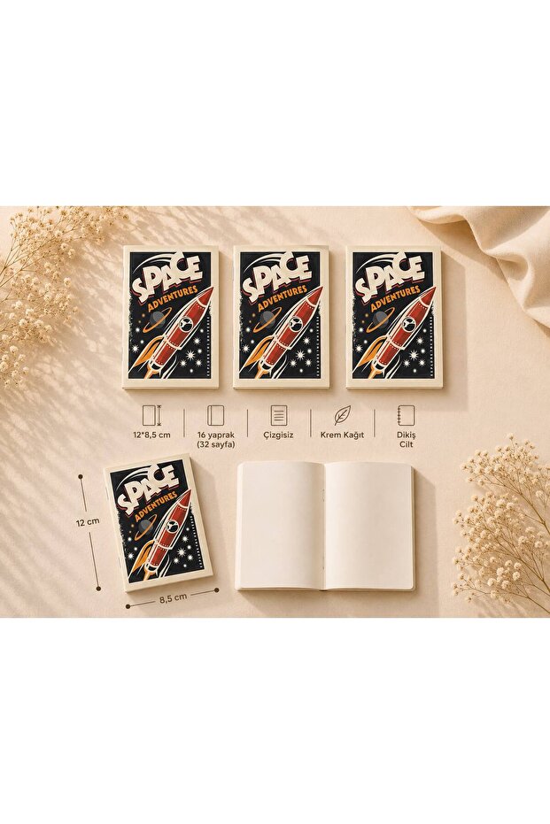 Rocket 3 Mini Notepad