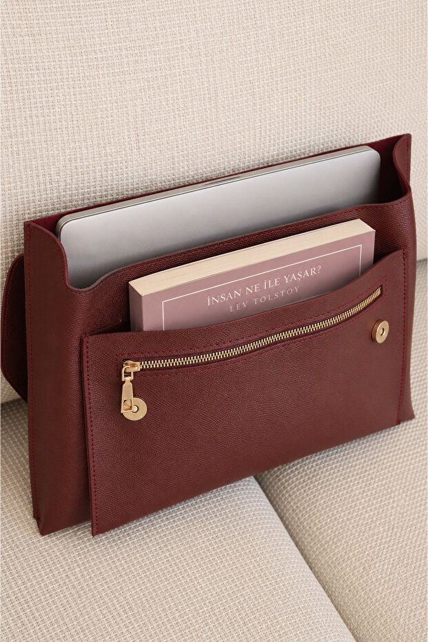 Women's Large Size Envelope Handbag, Document and Tablet Case, Stylish Daily Portfolio Bag En33 Size26