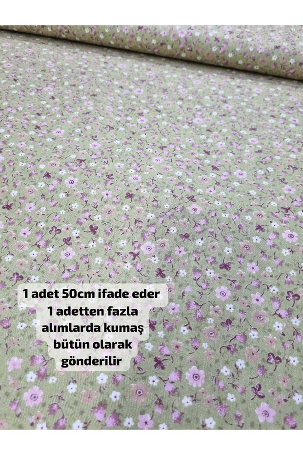 Poplin Fabric (Floral Pattern 50 X 170)