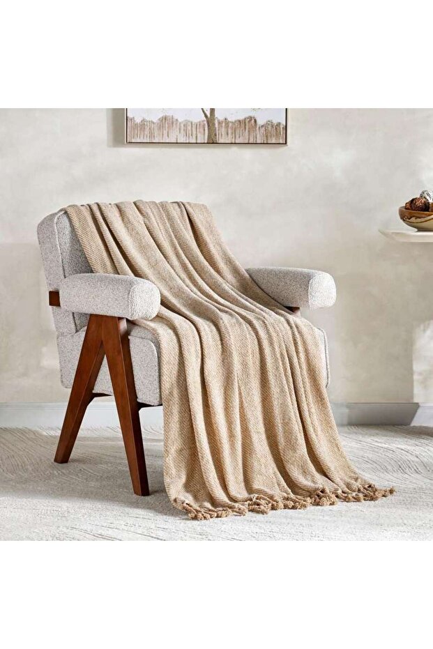 Ariston Throw 130x170cm - Beige