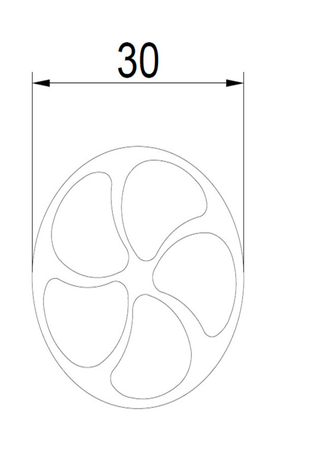 5-PIECE PRESENTATION PLATE - 4