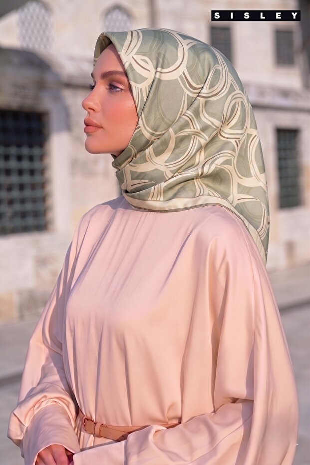 Silk Tivil Scarf-2030-90*90
