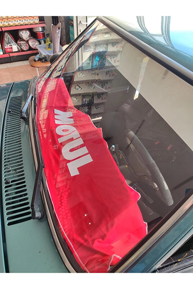 Red Motul Printed Auto Chest Cover