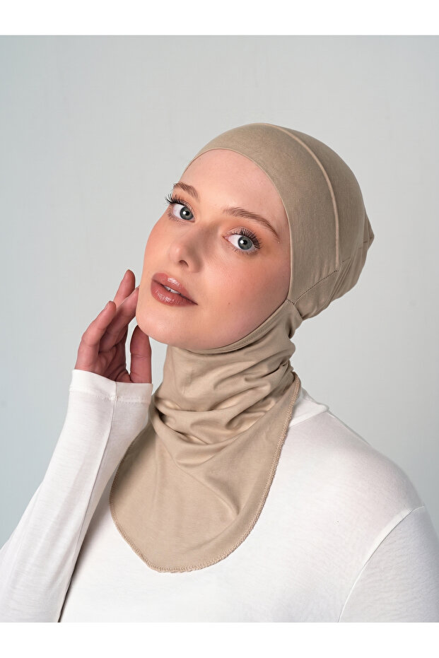 حجاب بونيه مع طوق للرقبة - ST 225 ( 3422510 )