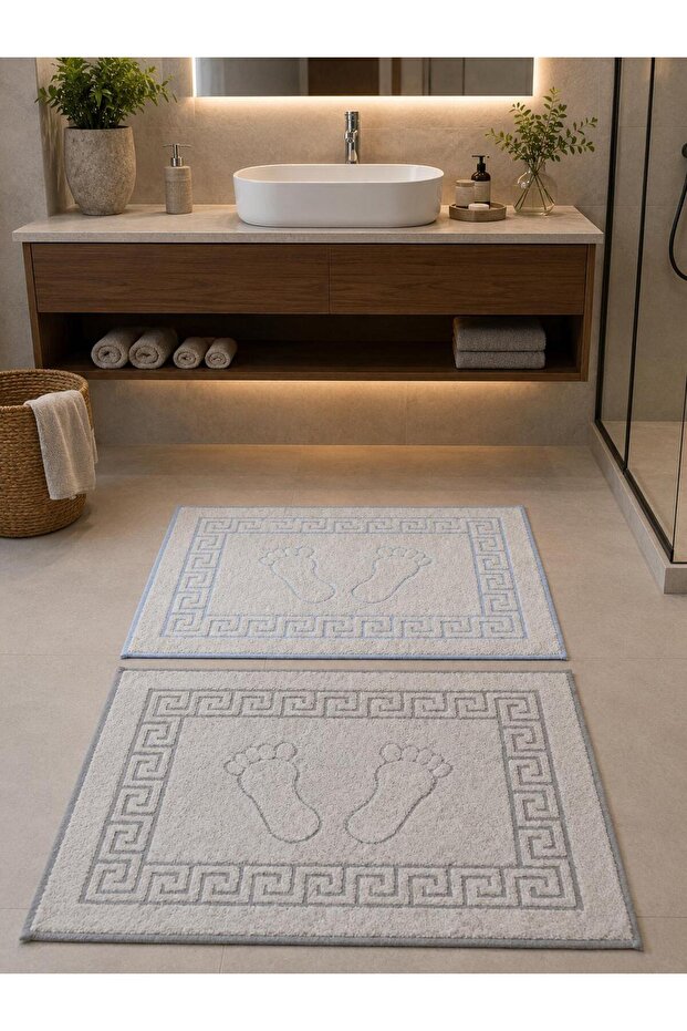 100% Organic Cotton 50 X 70 Authentic Towel Bathroom and Sink Mat