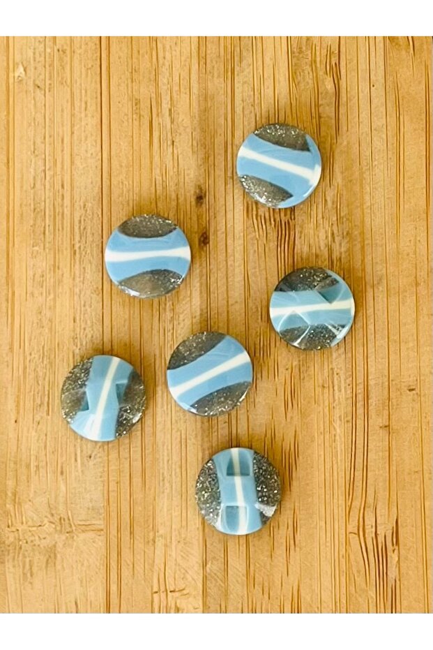 Core Polyester Baby Button 1.5cm Pack of 6