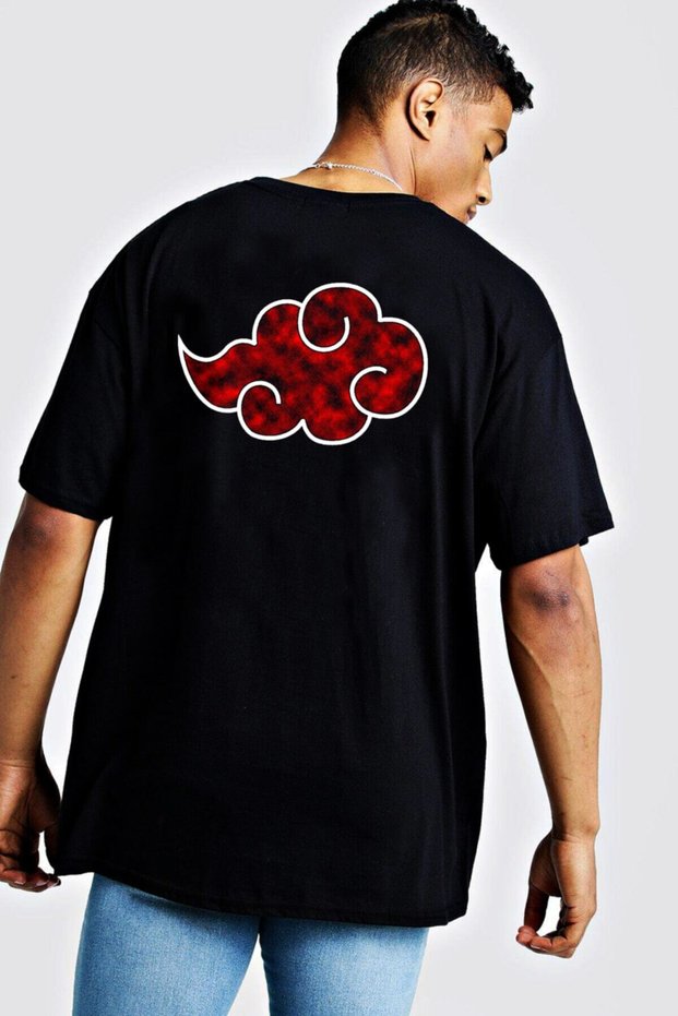 Μπλουζάκι Naruto Akatsuki Oversize