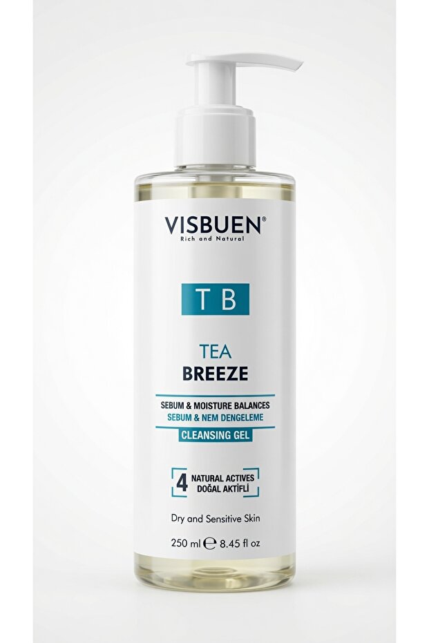 Moisturizing & Purifying Face and Make-up Removal Gel with 4 Actives for Dry & Sensitive Skin
