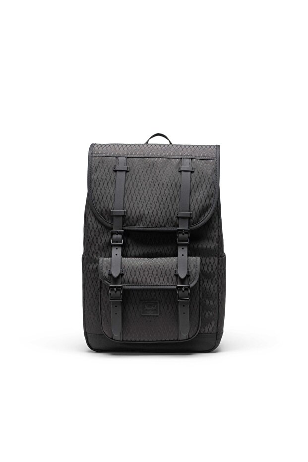 Little America ™ Medium Size | Water Repellent Fabric Backpack, 16" Laptop Compatible, 21 L