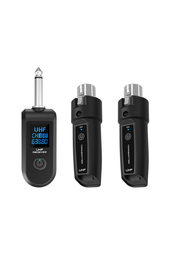 نظام محول WTU03-B UHF XLR لاسلكي لنقل واستقبال الميكروفونات الديناميكية