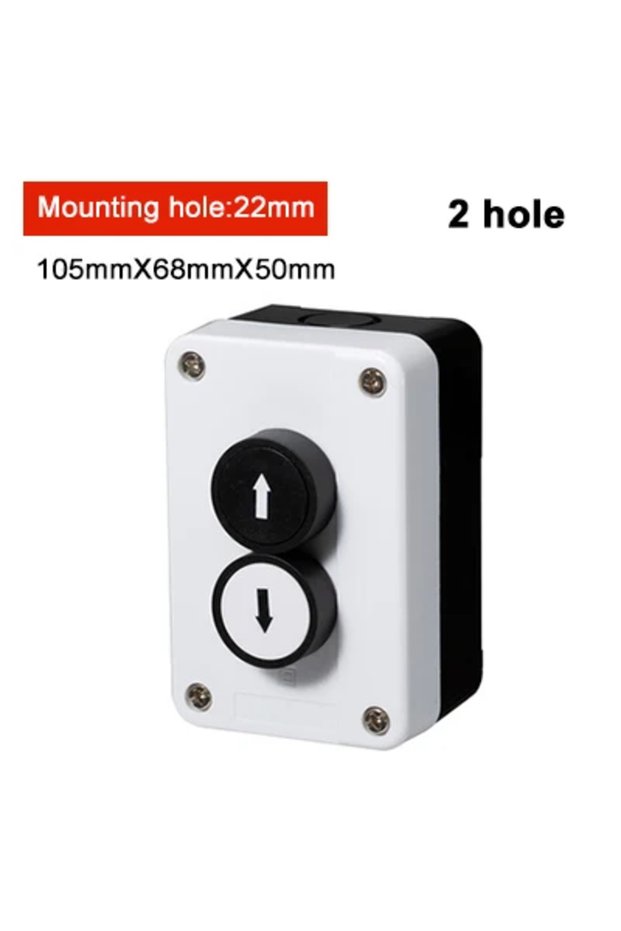 2-SX Arrow Symbol Indicating Start and Stop Self-Recovery Waterproof Button Switch Emergency Stop In
