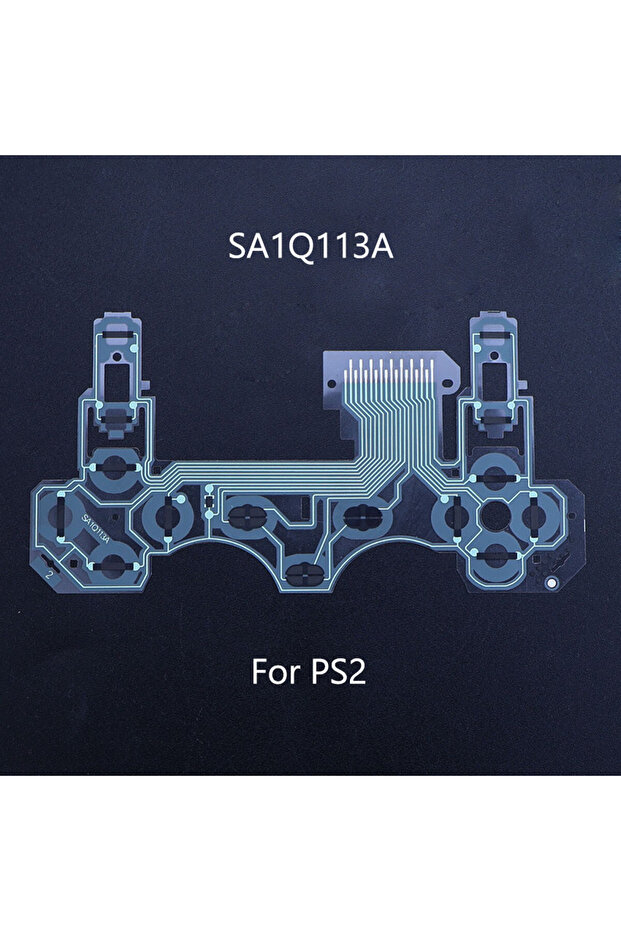 For PS2 SA1Q113A YuXi 1 Piece For PS5 PS4 PS3 PS2 Controller Conductive Film Keypad Circuit Board Fl