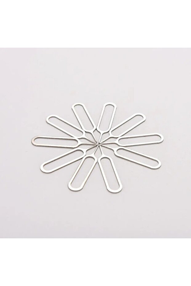 10pcs/set Sim Card Tray Removal Eject Pin Key Tool Needle For For IPhone IPad