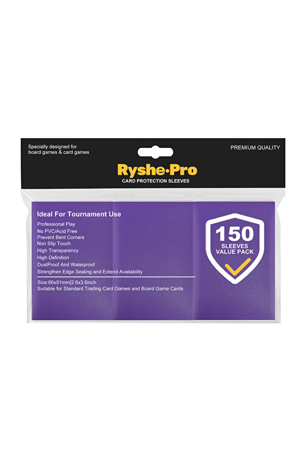 150pcs Purple 100pcs Matte Card Sleeves for TCG MTG 66x91mm Standard Size Sleeves for Card Game Card