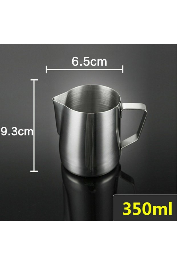 350ml 100/350/600ml Milk Jugs Fashion Stainless Steel Milk Craft Milk Frothing Pitcher Coffee Latte