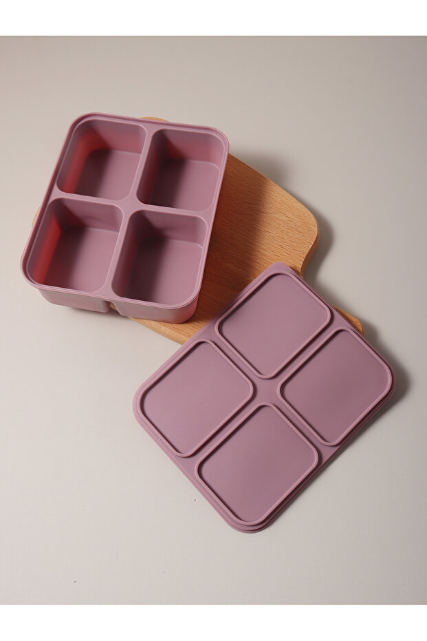 4 grid wine 12 Grid Food-Grade Silicone Baby Food Freezer Tray - Easy Pop Out Ice Cube Mold for Infa