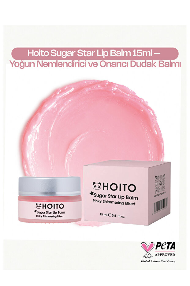 Sugar Star Lip Balm (15 ml) - Intensive Moisturizing & Repairing Lip Balm