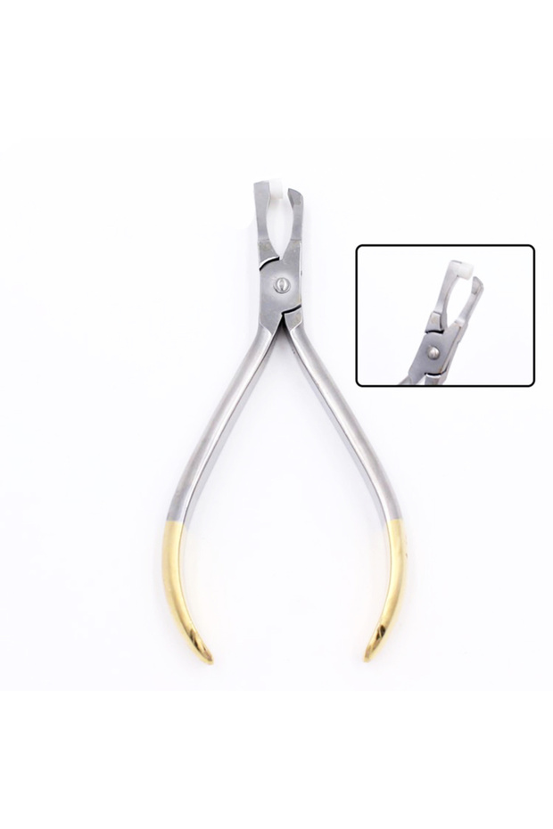 Orthodontic Band Removing Pliers Dental Belt Ring Buccal Tube Bands Removal Forceps Clamp Long Ti...
