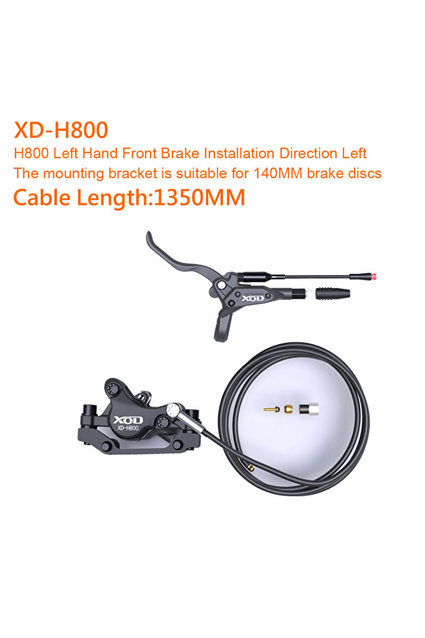 H800 L hand Front XOD H800/H880 Electric Scooter Hydraulic Disc Brake for KUKirin G2 Master G2 MAX G