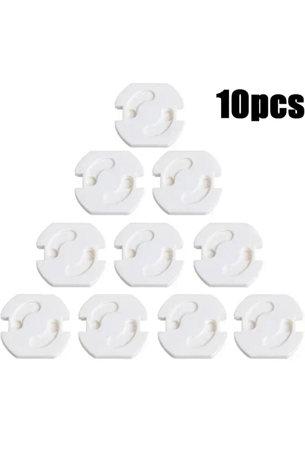 C09- 10PCs 1/10pcs Electrical Outlet Protection Baby Child EU Power Socket Safety Guard Anti Electri