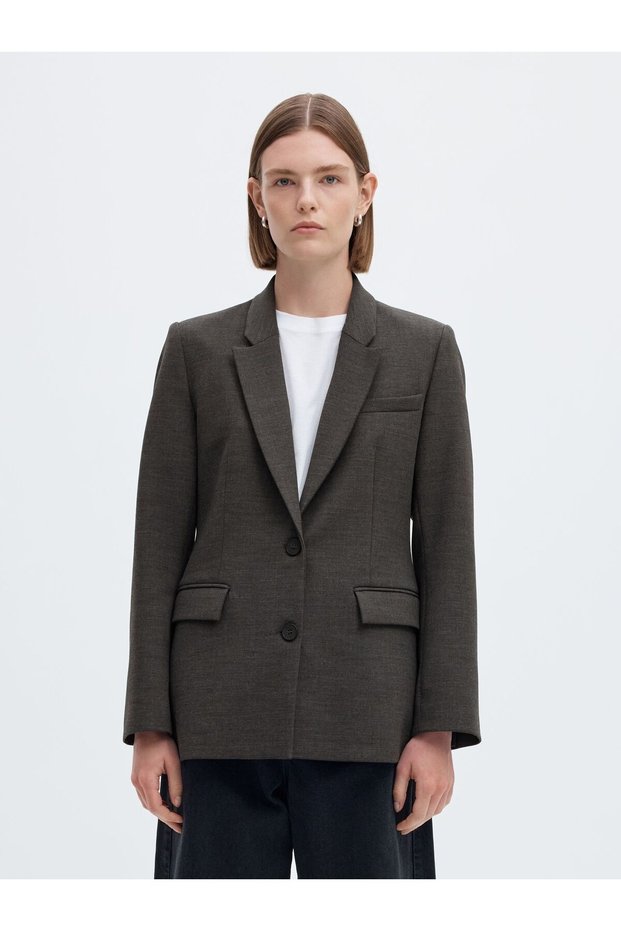 Blazer din amestec de viscoză, clasic
