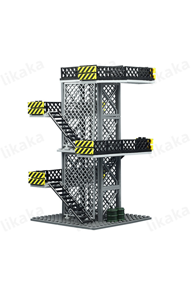 Guard Tower MOC Military Guard Tower Building Blocks Toy DIY Construction Blocks Toys for Boys Kids